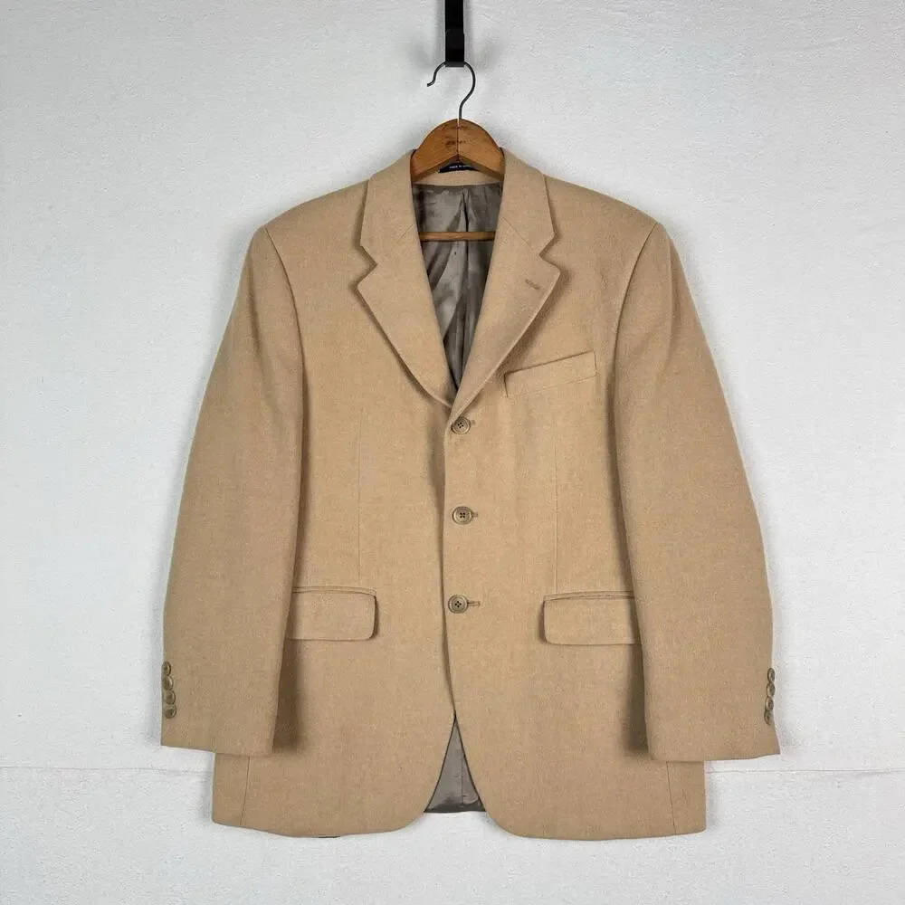Vintage Ralph by Ralph Lauren Men’s 40R‎ Camel Hair Sport Coat Blazer Tan